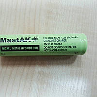 Акумулятор технический MastAK 380AFH 7/5 1,2V 3800mAh (Ni-Mh)