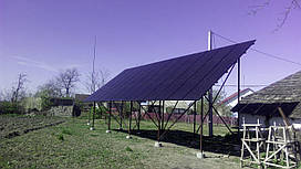 Мережева сонячна електростанція 10 кВт під "зелений тариф"