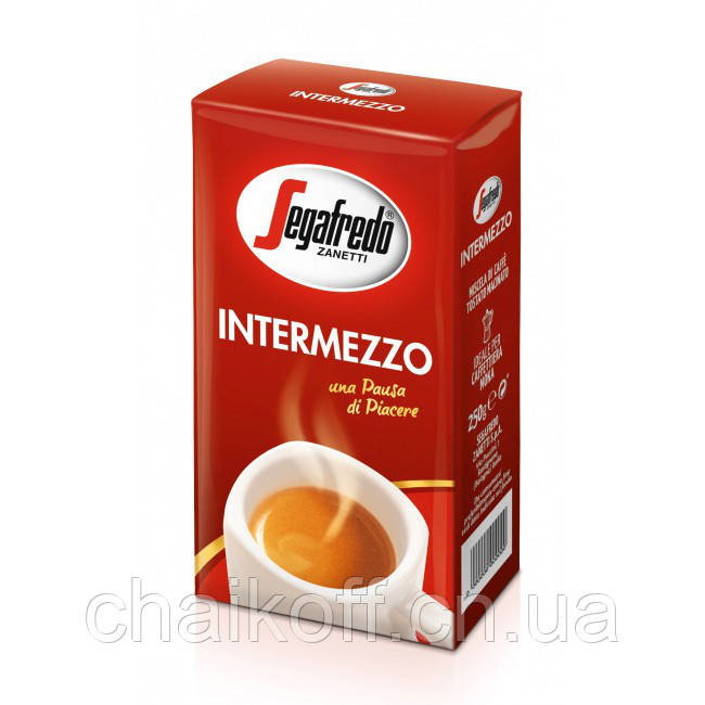 Кава мелена Segafredo Intermezzo 250 г, фото 1