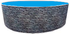 Басейн каркасний круглий Azuro Stone 3.6 х 1.2 м морозостійкий, фото 3