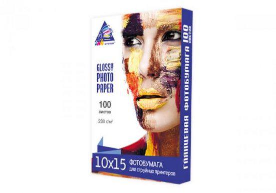 Фотопапір INKSYSTEM Glossy Photo Paper 230g, 10x15, 100 листов (Артикул 6108) - фото 1 - id-p660029958