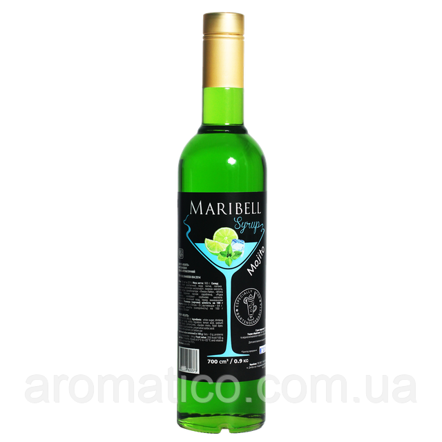 Сироп ТМ Maribell Мохіто 0,7л