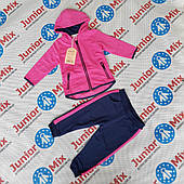 Дитячі трикотажні спортивні костюми для дівчаток гуртом F&D