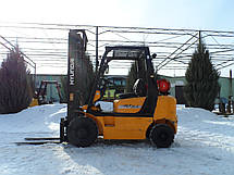 Газовий вилковий навантажувач 2,5 тонни Hyundai HLF25-5 б/у, фото 5
