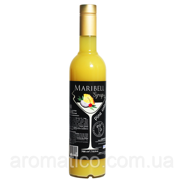 Сироп ТМ Maribell Піна Колада 0,7л