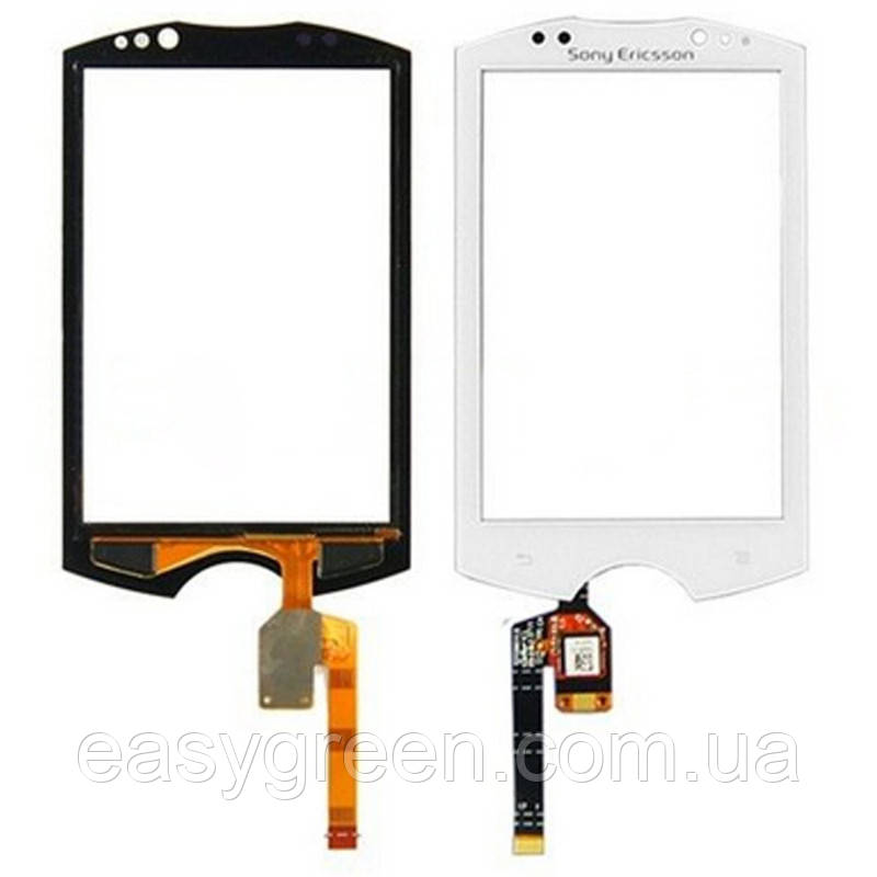 Сенсорний екран (тач) Sony Ericsson WT19 Live чорний