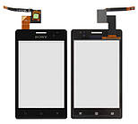 Сенсорний екран Sony Xperia GO ST27 чорний