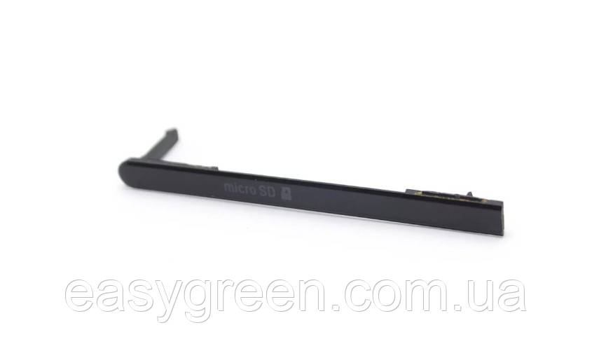 Sony Xperia M2 D2305/D2303 Заглушка SIM карти чорний, фото 1