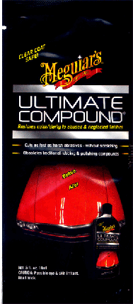 Тестер мікроабразивної поліролі для кузова - Meguiar's Ultimate Compound 14 мл. (G172001T), фото 2