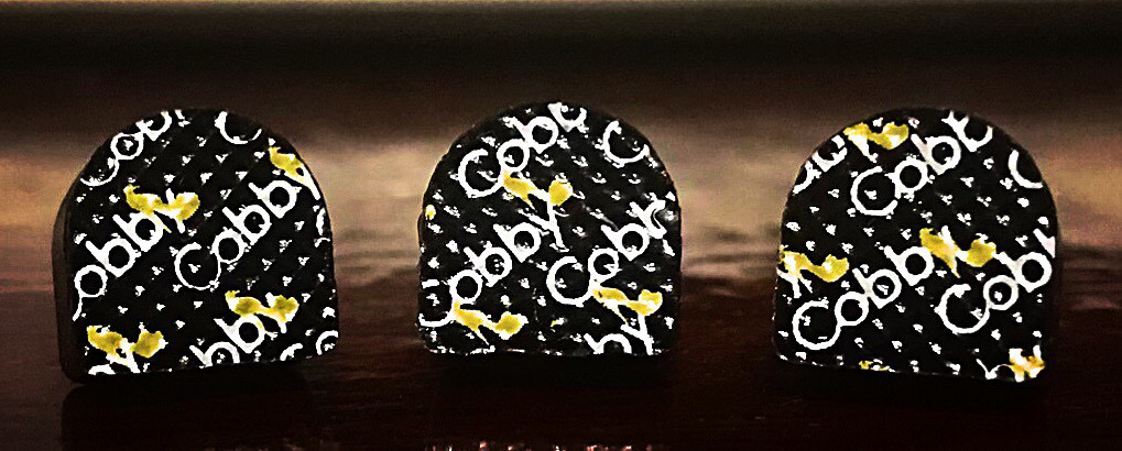 Набойки на штыре "cobby" черные, 9*9*3.04 мм премиум класс - фото 4 - id-p660195858
