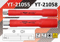 Удлинитель с изолированным корпусом 1000V 3/8"-1/2", YATO