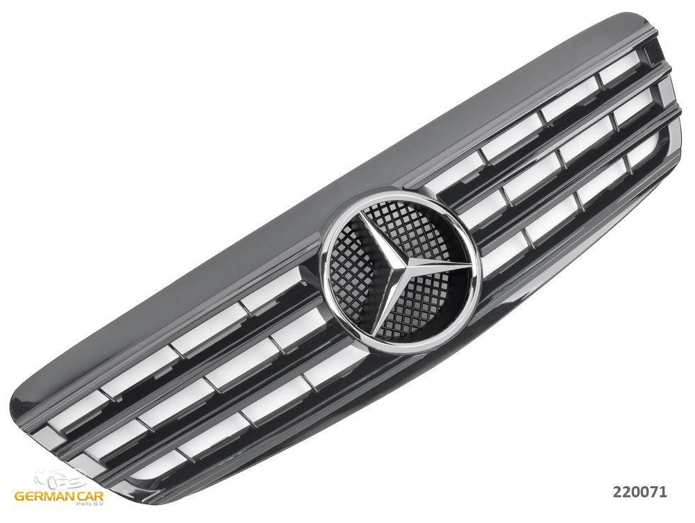 Решітка радіатора Mercedes W220 до рестайл-стиль AMG (глянц)