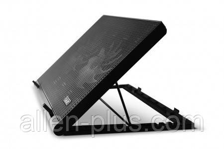 Підставка-кулер для ноутбука HAVIT HV-F2050 (14-15,6"), USB, black, підсвітка - фото 3 - id-p660303603