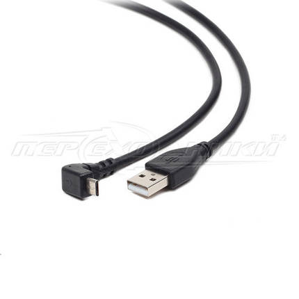 Кабель USB 2.0 — micro USB, кутовий (для реєстратора), 1.8 м, фото 3