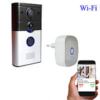 Домофон SMART DOORBELL wifi CAD M6 1080p (працює від 2 х 18650 до комплекту не входять)