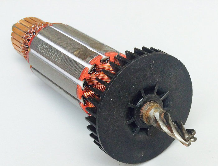 Якір (ротор) для перфоратора KRESS 1050 PXC (162*34/ 4 з)