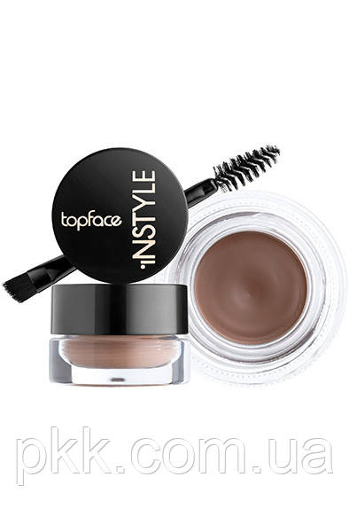 Фіксувальний гель для брів Topface Instyle Eyebrow Gel кремовий PT551 No 02