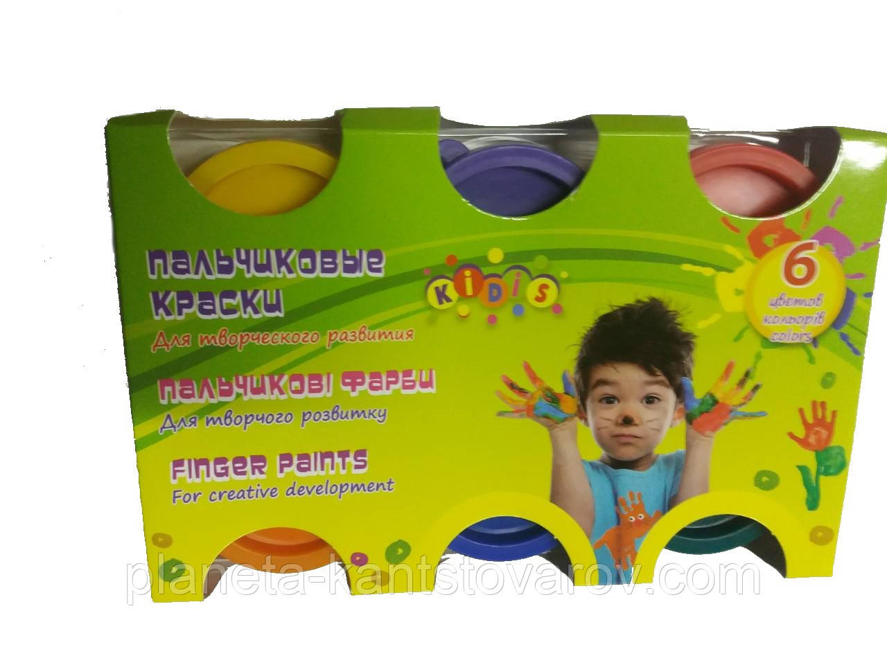 Пальчикові фарби 8868