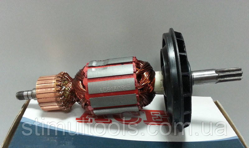 Якір (ротор) для перфоратора Bosch GBH 5-40 DСE (185*46.5/ 7 з)
