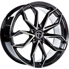 Диски від Tomason ( Томасон) модель TN22 колір Dark Hyperblack polished параметри 8.5J x 19" 5 x 108 ET 45
