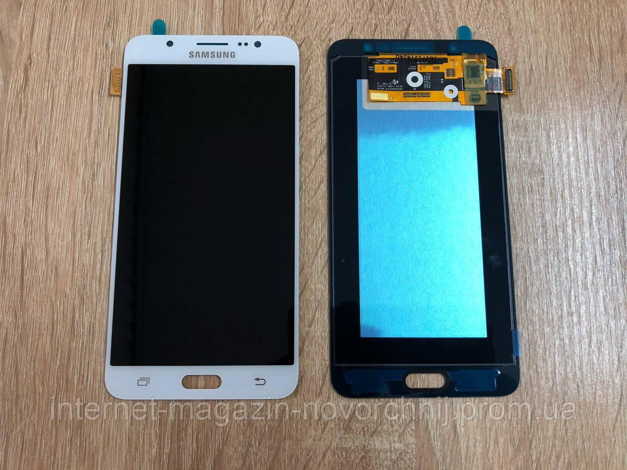 Дисплей Samsung J710 Galaxy J7(2016) Білий(White),GH97-18855C, Super AMOLED!