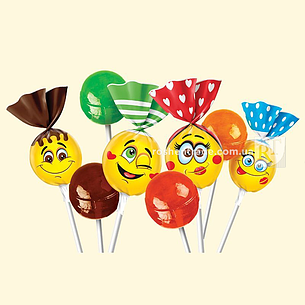Цукерки карамель Roshen LolliPops з коктейльними смаками (ТМ "Roshen"), фото 1