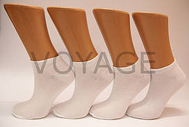 Жіночі шкарпетки короткі з бамбука КЛ 36-40 білий