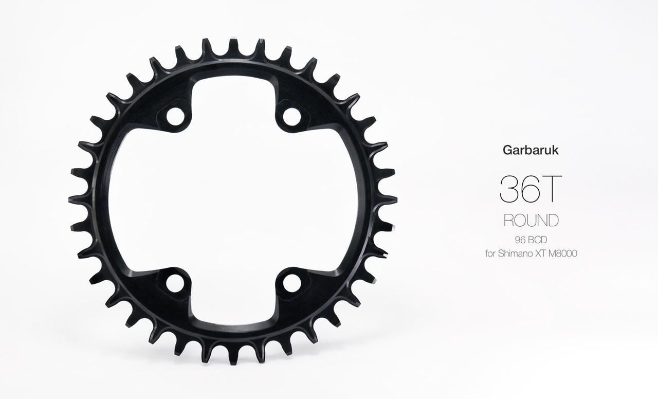 Передня зірка Garbarbaruk Narrow Wide, 34Т, 96 BCD, коло (Shimano XTR-M9000)
