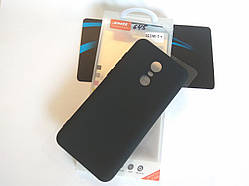 Чорний чохол бампер "Smitt" для Xiaomi redmi 5 plus — термополіуретан