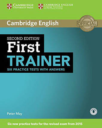 First Trainer Second Edition Six Practice Tests without with answers Downloadable Audio, фото 2