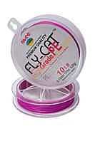 Шнур плетений NTEC Fly-Cat - Pink - 0,08мм - 1,8кг - 137м