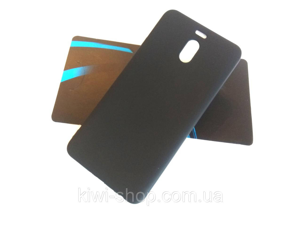 Чохол бампер для Meizu M6 Note чорний — термополіуретан
