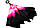 Парасолька-навпаки F001-PG принт гербера рожевий, фото 3