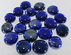 Камінь декоративний, штучний. Синій