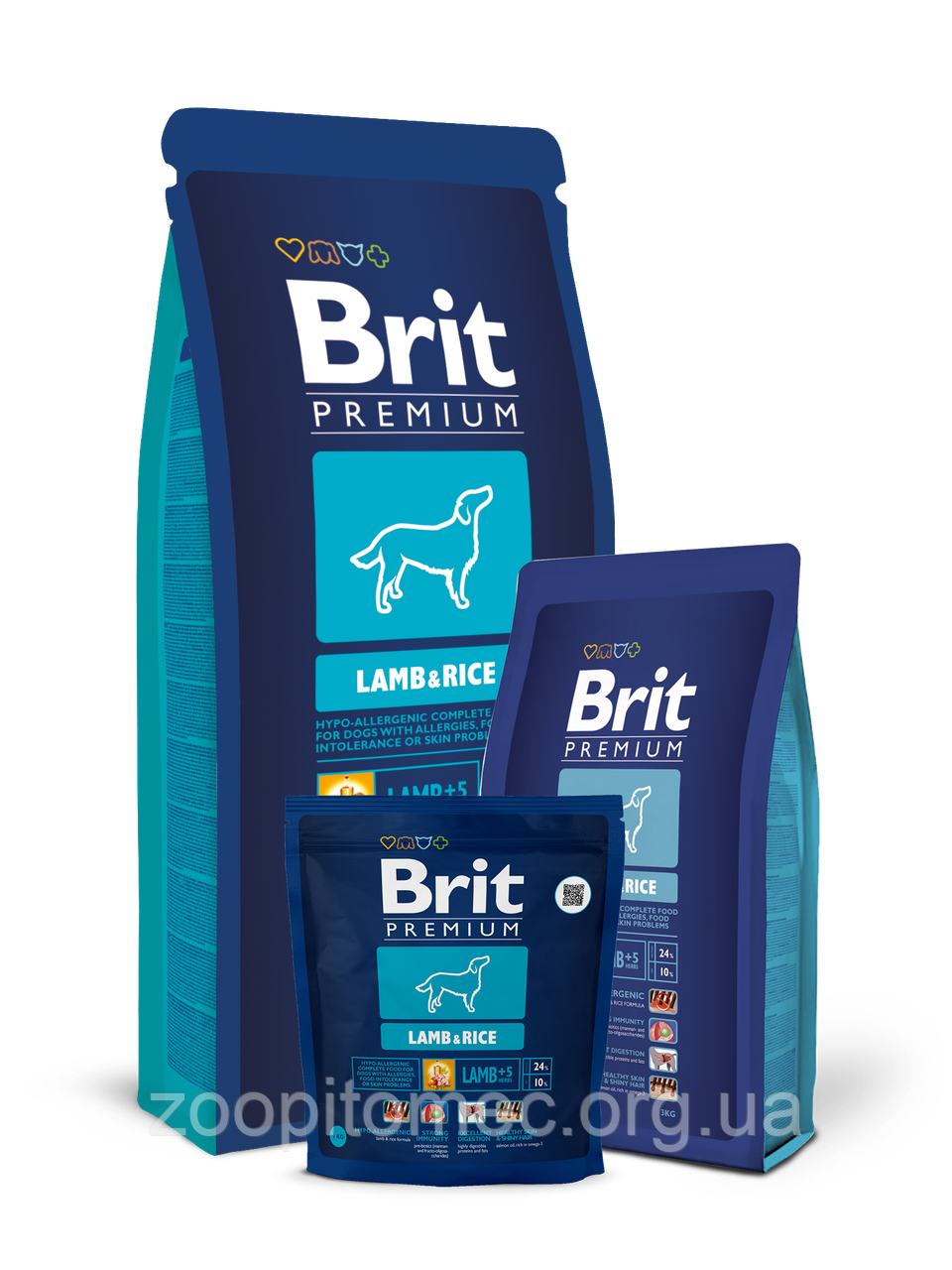 Корм Brit Premium (Брит Преміум) Dog Light для собак малорухомих і схильних до повноти, 3 кг