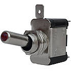 Тумблер із підсвіткою ASW-07D ON-OFF, 3pin, 12V, 25 А