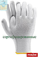Защитные перчатки изготовленные их хлопка, с односторонним накроплением RMICROLUX W