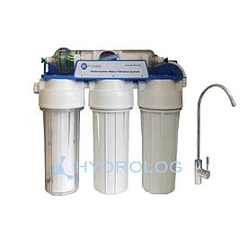 Фільтр для води Чотириступінчаста система очищення питної води Aquafilter FP3-HJ-K1