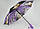 Дитячий парасольку 6602-16 щенята/кошенята фіолетовий, фото 2