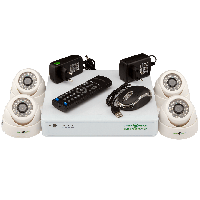 Комплект системи відеоспостереження Green Vision GV-K-S12/04 1080P