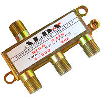 Сплітер (Splitter) ТВ "Alda" 3-way, корпус метал