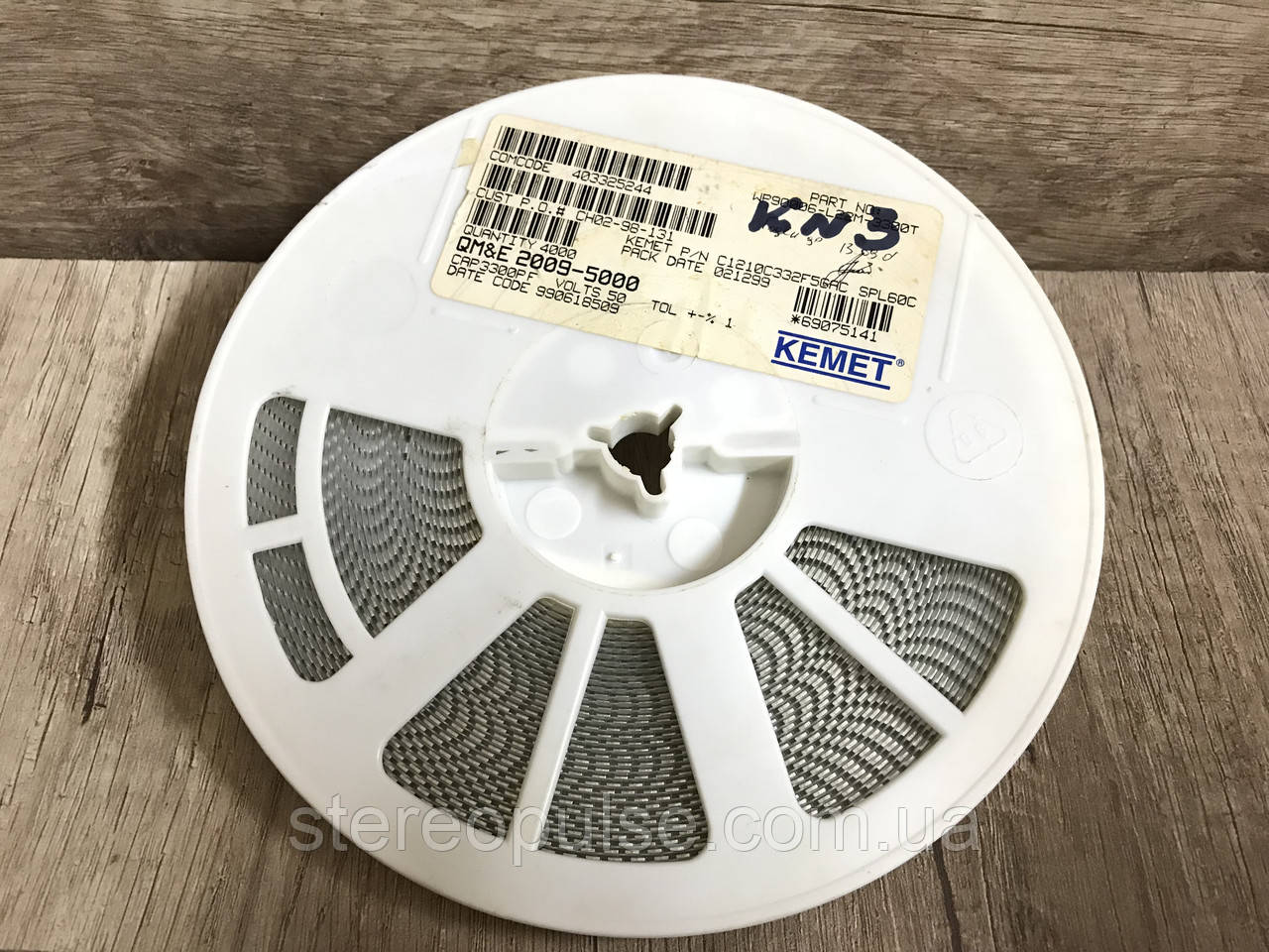 Конденсатор SMD 1210 3300pF 1%