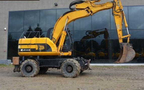 Колісний екскаватор JCB JS145W 2007 рік, фото 1