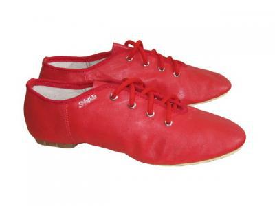 Обувь для современных танцев джазовки низкие из ткани 35,36,37 - фото 1 - id-p660977907