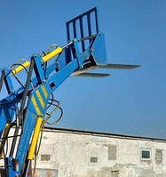 Вила сенажних, кранова установка, захват для біг-бегів