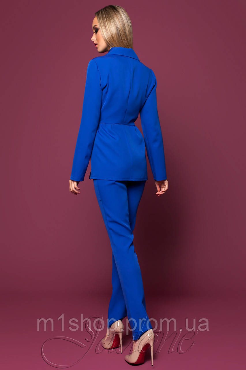 Женский классический костюм с пиджаком (Сонет jd ) - фото 7 - id-p660987017