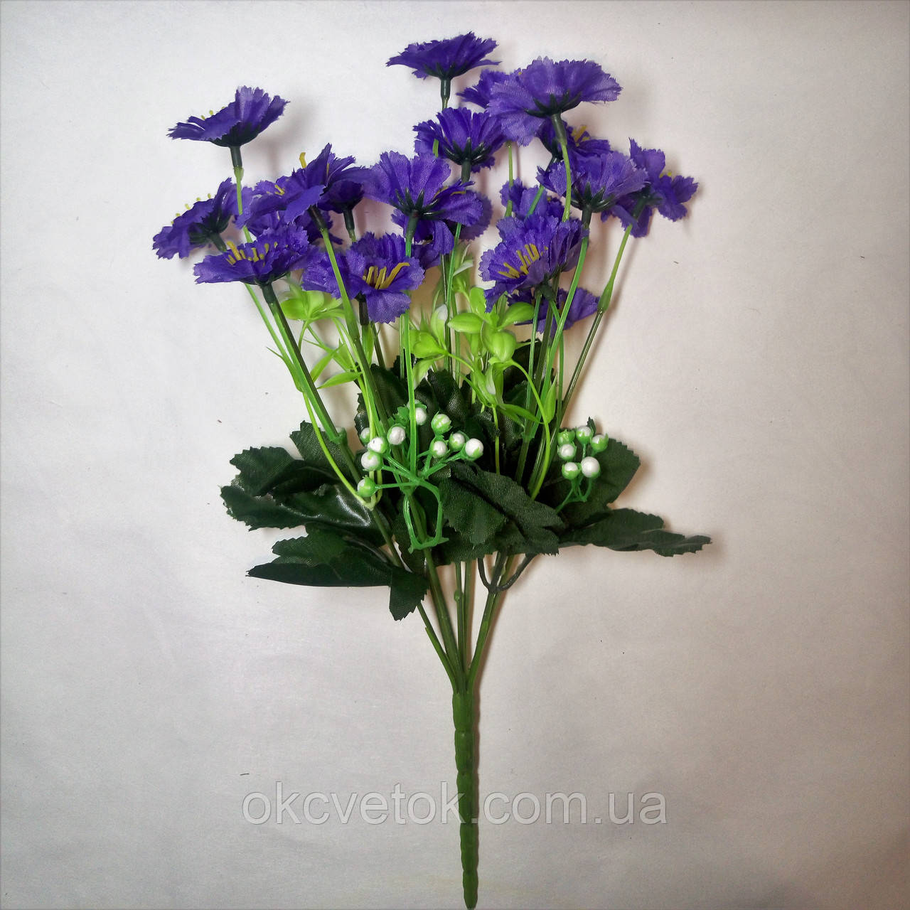 Искусственные цветы Букет Васильков: продажа, цена в Харькове ...