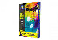 Фотопапір INKSYSTEM Matte Photo Paper 230g, 10x15, 100 листов (Артикул 6617)