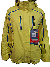 Куртка гірськолижна жіноча Snow Headquarter Model: B-8006 Color:Yellow/Blue