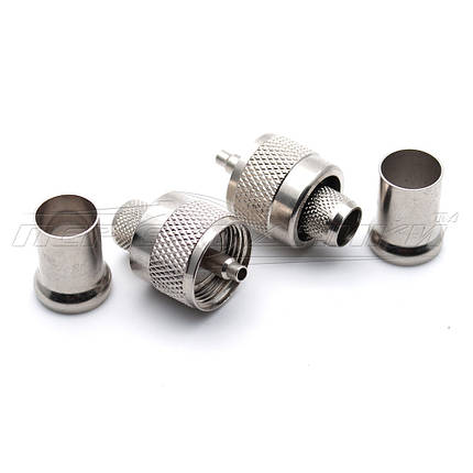 Роз'єм штекер UHF під кабель RG-213, Crimp (обтискач) , фото 1